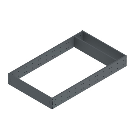 SLIM BOX Рамка 264mm L-500 металл лак графит